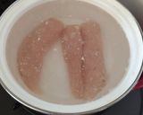 必見！美味ささみの茹で方※ガス代も節約！作り方2写真