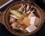 天然だしパックで作る せり鍋作り方4写真