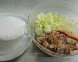 ヘルシー米粉のツナ餃子作り方1写真