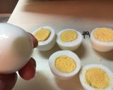 バレンタインの朝食✿カップチョコ＆ゆで卵作り方6写真