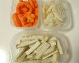 根菜の梅煮作り方1写真
