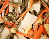 たけのことにんじんとぜんまいの煮物常備菜作り方6写真