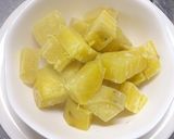さつま芋とクリームチーズのトリュフ作り方1写真