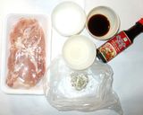 鶏もも肉のニンニク・オイスターソース炒め作り方1写真
