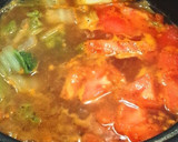 簡単♪豚肉と白菜のトマトスープ鍋作り方4写真