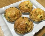 パルミジャーノとチェダーのお食事マフィン作り方6写真