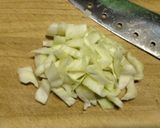 キャベツの芯捨てないで！ゴマ香る納豆和え作り方1写真