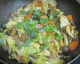 お弁当用・キャベツメインの味噌炒め作り方5写真