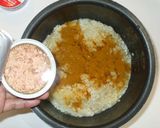 ツナ缶カレーのピラフ♪炊飯器・簡単・ツナ作り方9写真
