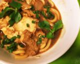 おひとりさまの味噌バター煮込みうどん作り方3写真
