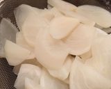 韓国副菜 カブのナムル☆フードロス無し☆食育作り方3写真