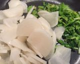 韓国副菜 カブのナムル☆フードロス無し☆食育作り方5写真
