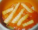 ポテトinミートソースでキャベチー重ね焼作り方2写真