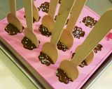 ホットチョコレートスプーンでバレンタイン作り方3写真