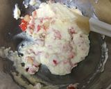 卵&牛乳ナシ！イチゴ&ヨーグルトケーキ作り方4写真