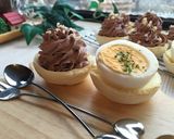 バレンタインの朝食✿カップチョコ＆ゆで卵作り方8写真