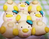 ドナルドの顔とお尻のちぎりパン作り方6写真