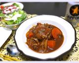 人参タマネギたっぷり煮込みハンバーグ作り方11写真