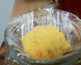 離乳食！野菜スープで作る簡単だし巻き玉子作り方3写真
