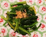 超簡単！ほうれん草炒め作り方4写真