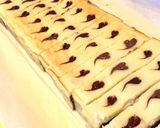 ♡ハートのチーズケーキブラウニー♡作り方8写真