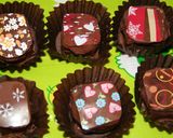 ♡簡単・転写シートでバレンタインチョコ♡作り方21写真