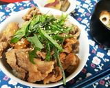 胡麻油が香る豚丼作り方3写真
