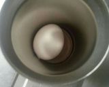 簡単!保温カップで温泉卵作り方2写真