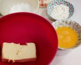 卵は1個!ベイクドチーズケーキ(15㎝)作り方1写真