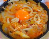 くにしゃんのキムチ焼きうどん♪作り方5写真