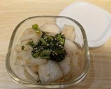 かぶとかぶの葉のナムル作り方7写真