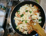 お昼にささっとNo3、ソーセージピラフ作り方7写真