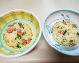 お昼にささっとNo3、ソーセージピラフ作り方8写真