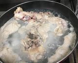 チキンスープの素 鶏ガラにて作り方2写真