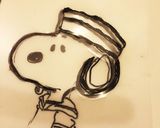 トーストアート*スヌーピートースト♡作り方4写真