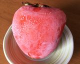 冷凍柿のシャーベット作り方1写真