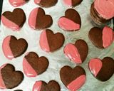 バレンタイン♥チョコと苺のハートクッキー作り方8写真