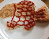 お祝いに～簡単！めでたい(鯛)オムライス作り方10写真