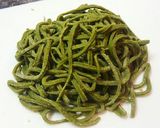 抹茶の手打ち生パスタ作り方2写真