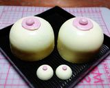 バレンタイン 特大おっぱいチョコ♡作り方6写真