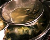 昆布で出汁とっただしの使い納め味噌汁作り方1写真