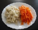 簡単常備菜！切り干し大根と高野豆腐の煮物作り方1写真
