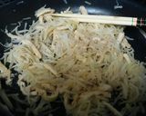 新食感!大根の皮のきんぴら作り方9写真