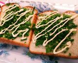 ネギ好きのためのトースト作り方1写真