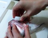 鯛のあら炊き作り方3写真