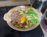 すき焼き風うどん作り方4写真