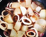 イカと大根の煮物作り方4写真