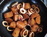 イカと大根の煮物作り方6写真