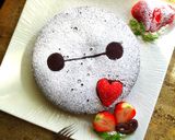 ガトーショコラでベイマックス(●━●)♡作り方2写真