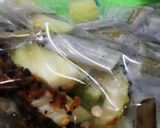 ごぼうとセロリのあごだし残り活用浅漬け作り方4写真